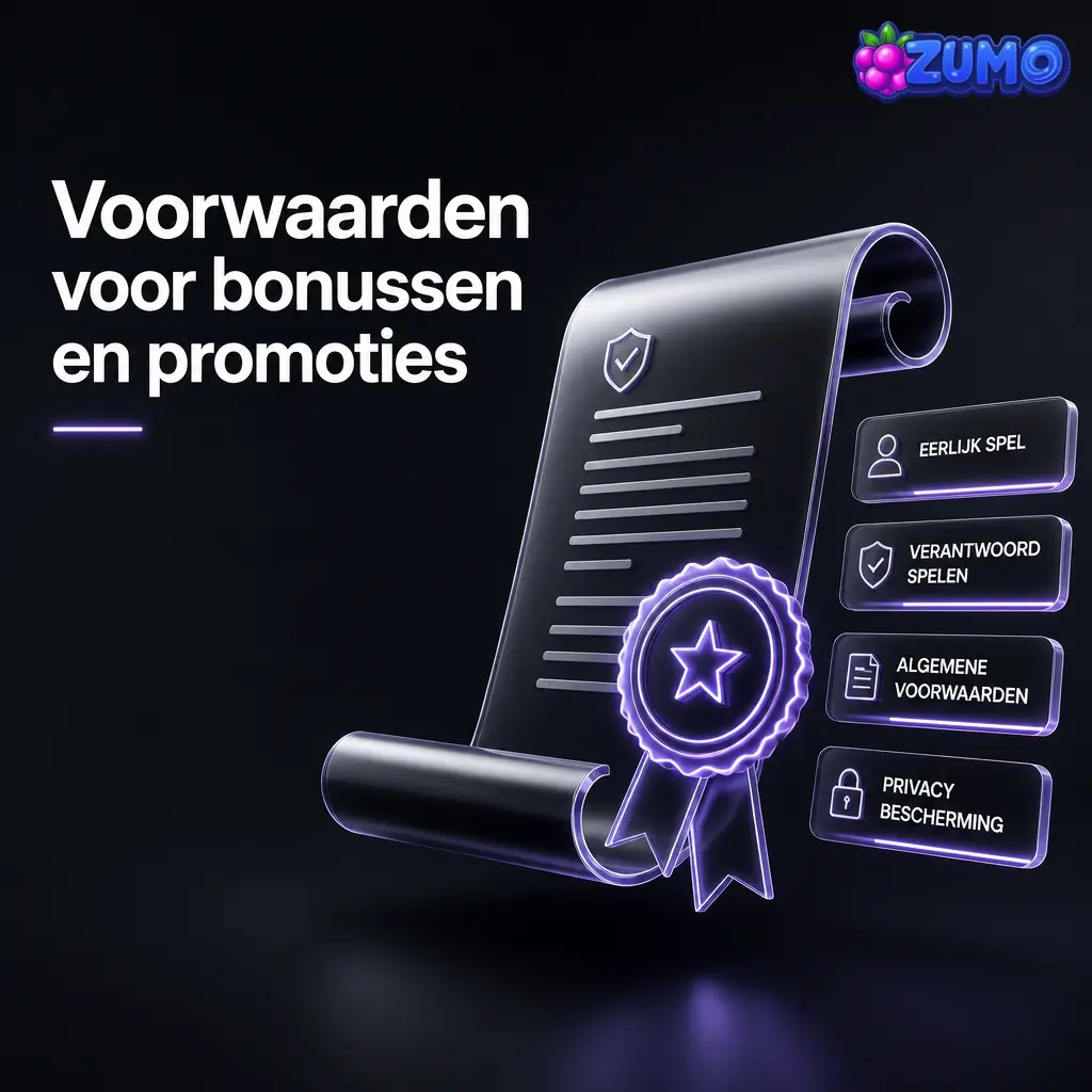 Overzicht van voorwaarden voor Zumo.bet bonussen en promoties, inclusief inzetvereisten en promocodes